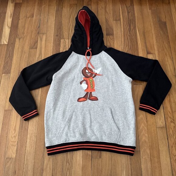 Hershey Park Men's Hoodie Sweatshirt Reese Size XL Very Rare - Picture 1 of 5